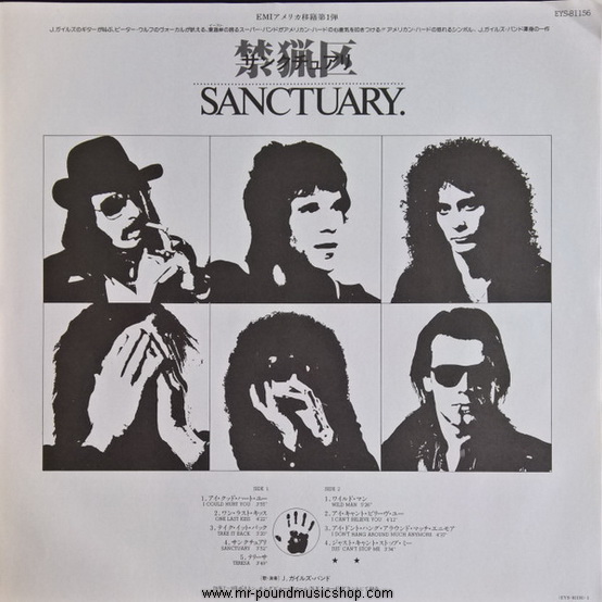 The J. Geils Band - Sanctuary.