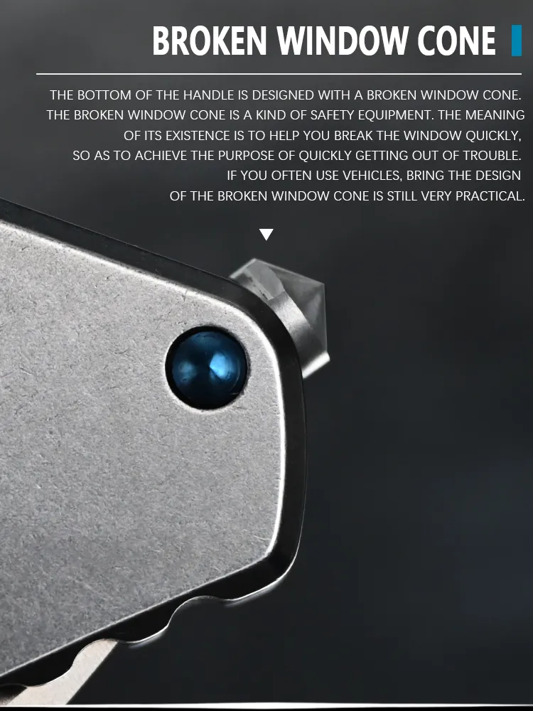 มีดพับ SANRENMU SRM 9008 ใบ12C27 Blade Ball Baring Survival EDC เครื่องมือกู้ภัย (9008 สีเงิน)