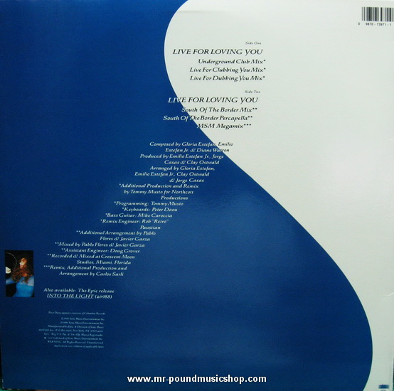 Gloria Estefan - Live For Loving You