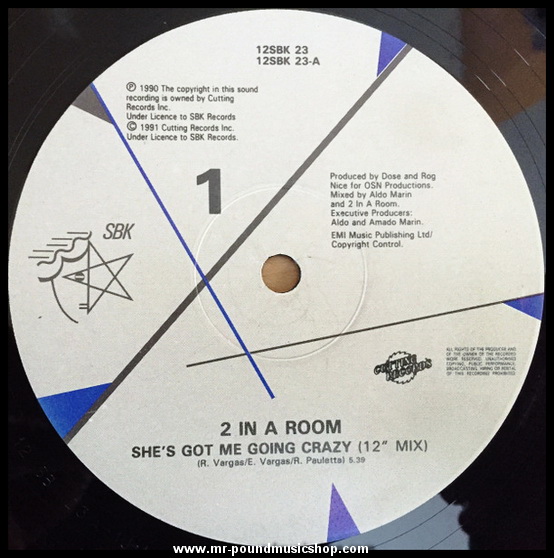 2 in a Room - She's Got Me Going Crazy