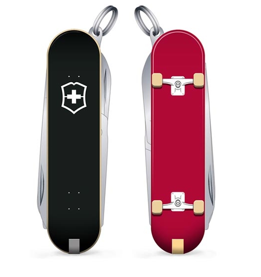VICTORINOX KNIFE CLASSIC "SKATE" LIMITED EDITION 2020 (0.6223.L2003)
