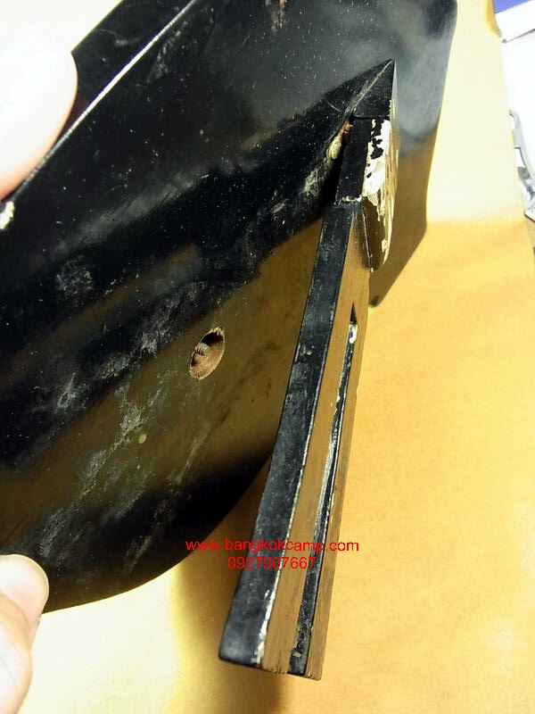 ป้ายตรามหาดไทย แป้นไม้ ขาตั้งไม้