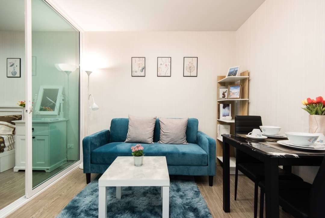 ขาย/ให้เช่าคอนโด Reach Phaholyothin 52 (รีช พหลโยธิน 52) วิวสระว่ายน้ำชั้น 7 อาคาร D ชั้น 7 ห้อง 706 วิวสระว่ายน้ำ ห้องมุม พื้นที่ 30.86 ตรม.