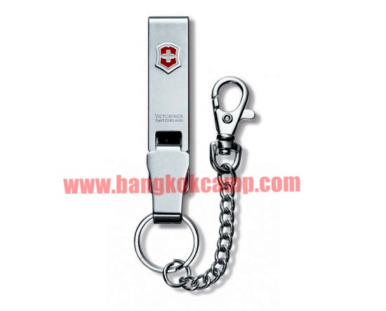 แหนบพวงกุญแจ/แขวนพระ VICTORINOX CHAIN มีสร้อย (4.1859)