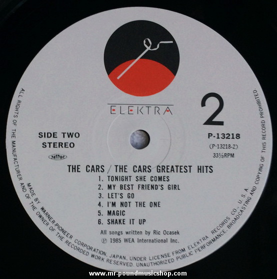 The Cars - The Cars Greatest Hits