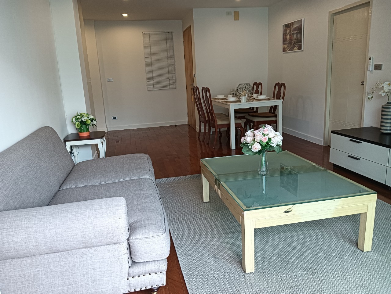 ให้เช่าคอนโด Baan Siri Silom (บ้าน สิริ สีลม) ขนาดพื้นที่ใช้สอย 60.72 ตารางเมตร 1 ห้องนอน