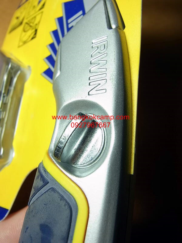 มีดคัตเตอร์ IRWIN +ใบมีด6ใบ ใหม่เก่าเก็บ