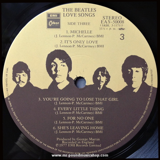 The Beatles - Love Songs