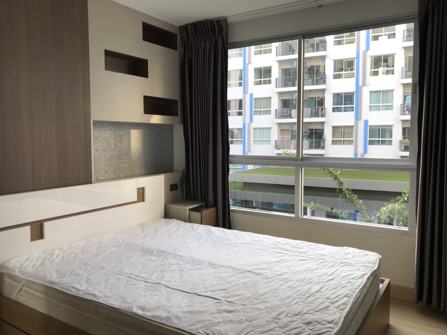 ขายพร้อมผู้เช่า คอนโด The Niche ID Bangkhae (เดอะนิช ไอดี บางแค ) 1 ห้องนอน 1 ห้องน้ำ ขนาด 30.66 ตรม ชั้น 3 ระเบียงฝั่งทิศเหนือ