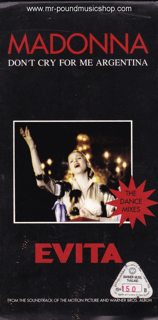 Madonna - Don't Cry For Me Argentina (From OST. Evita)