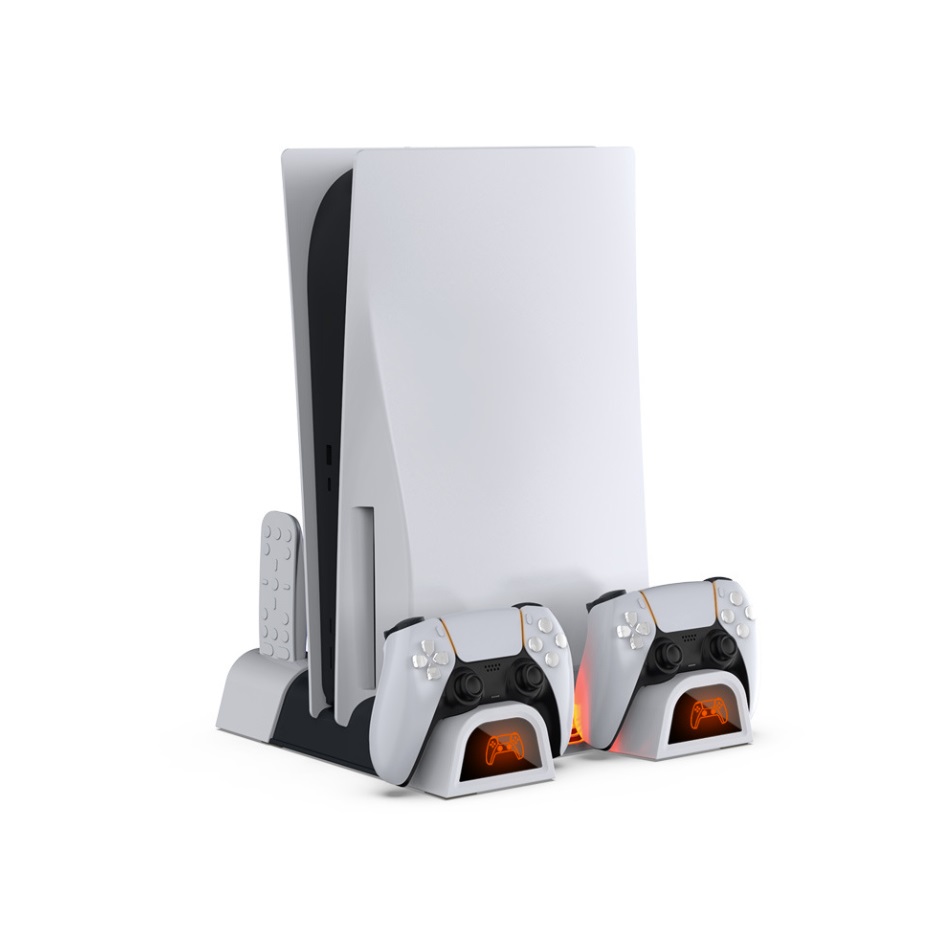 DOBE PS5 รุ่นแรก Multifunctional Cooling Stand แท่นวางเครื่อง แบบใส่แผ่นและดิจิตัล