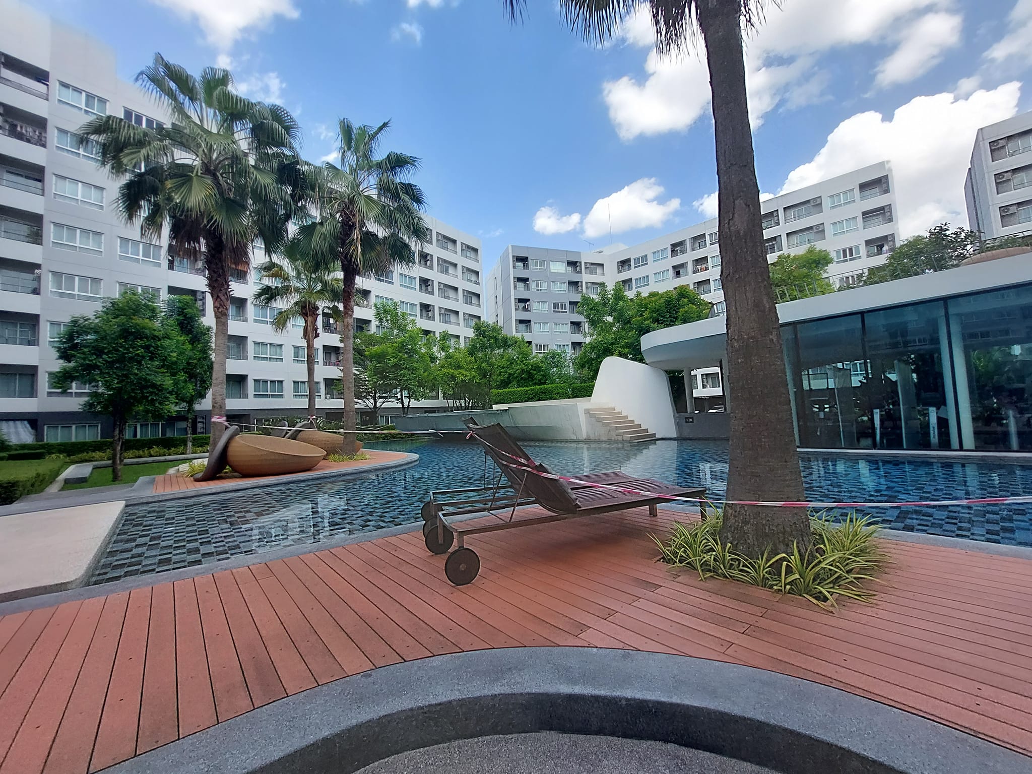 ให้เช่าคอนโด ELIO DEL RAY Sukhumvit 64 เอลลิโอ เดล เรย์ สุขุมวิท 64 คอนโดสไต์รีสอร์ท 1 ห้องนอน 1 ห้องครัว (แยกครัวชัดเจน)