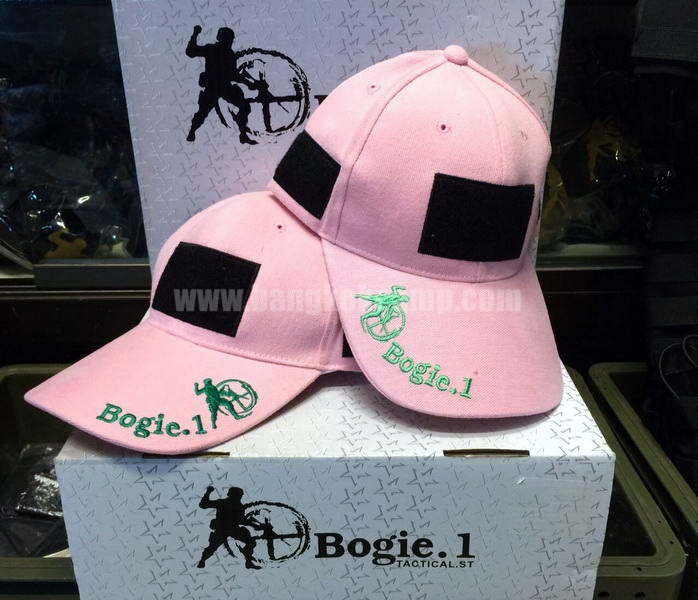 หมวกแก๊ป Bogie.1 Tactical สีชมพู
