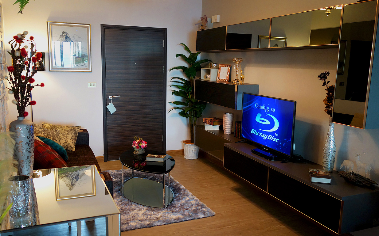 ขายคอนโดศุภาลัยปาร์ค เอกมัย-ทองหล่อ Supalai Park Ekkamai-Thonglor ห้อง 1ห้องนอน 1ห้องนั่งเล่น 1ห้องน้ำ ห้องครัวแยก ห้อง 55 ตรม. ชั้น 40 ราคา 4.99 ล้าน