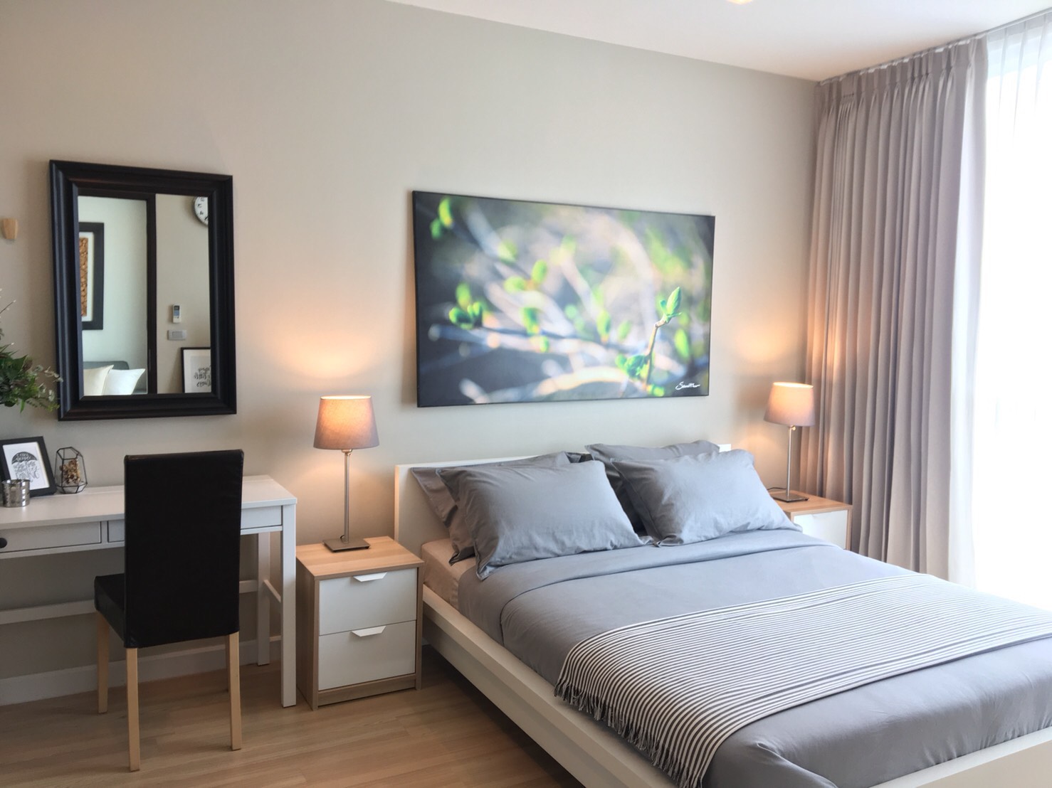 ขาย / ให้เช่าคอนโด Sky Walk Condominium (สกายวอล์ค คอนโดมิเนียม ) 1 ห้องนอนอ 1ห้องน้ำ ห้องเลขที่ 328. ชั้น 22