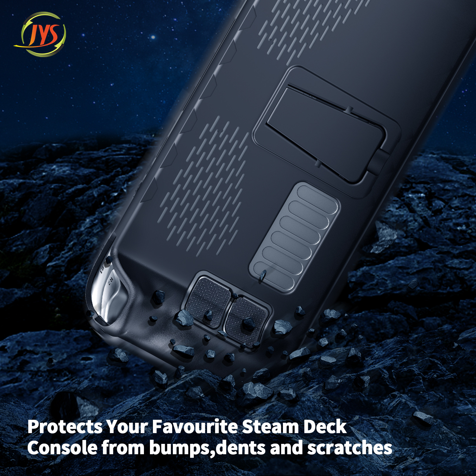 JYS Steam Deck TPU Case & Sticker JYS-SD009