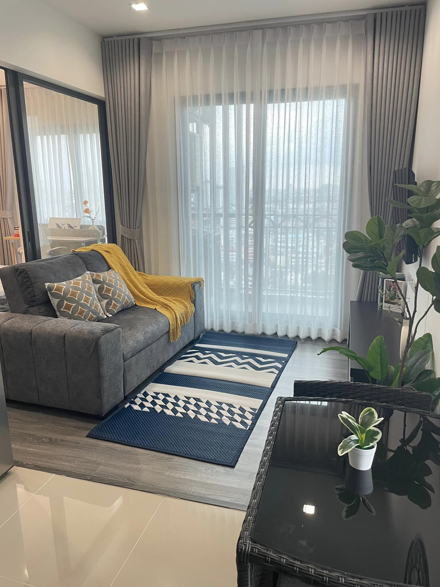 ให้เช่าห้องใหม่ไม่เคยมีใครอยู่ คอนโด The Rich Sathorn - Taksin (เดอะริช สาทร - ตากสิน) 1 ห้องนอน