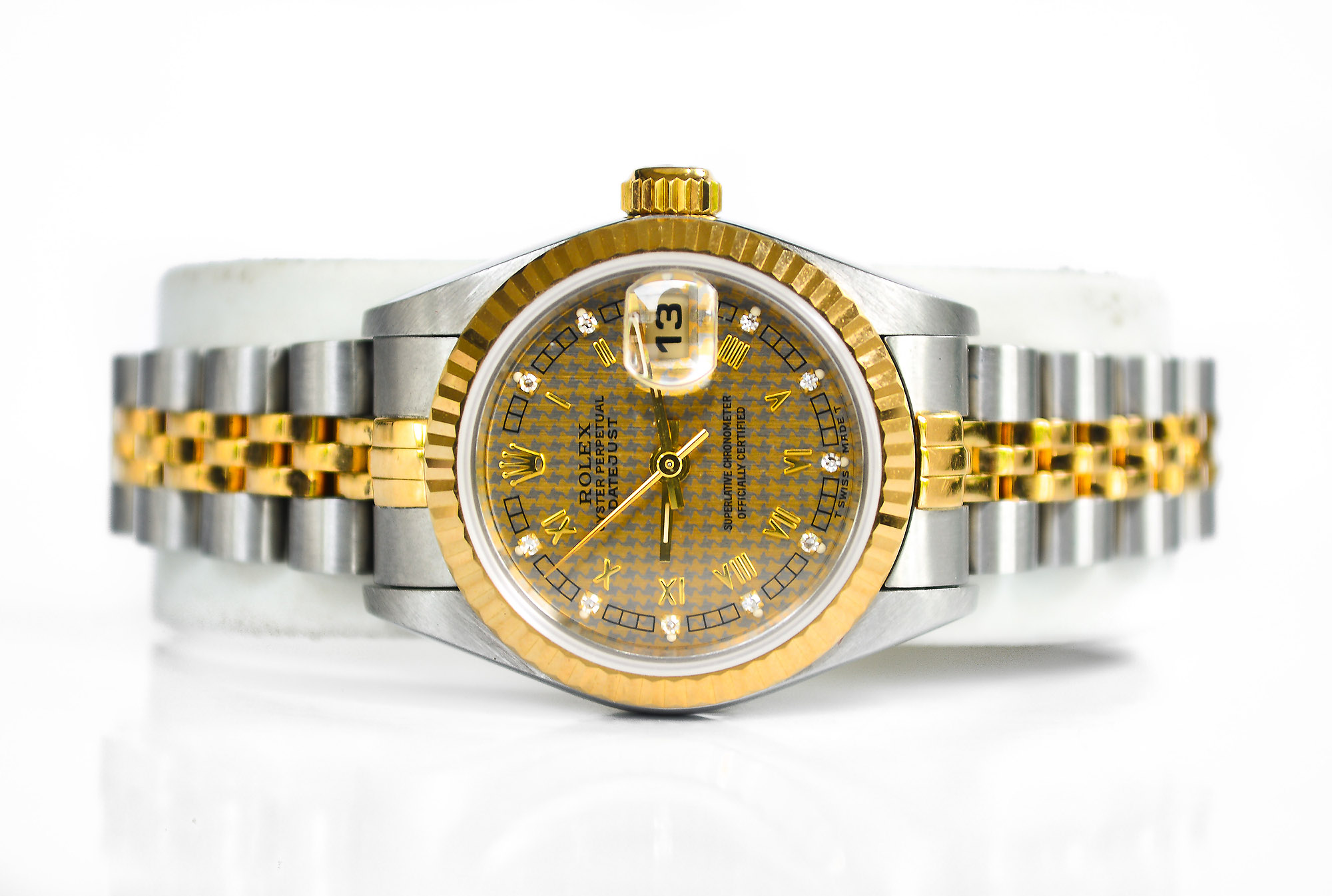 Rolex Date-just Ladysize 2tone Series 6 เบ้าเล็ก (Sold)