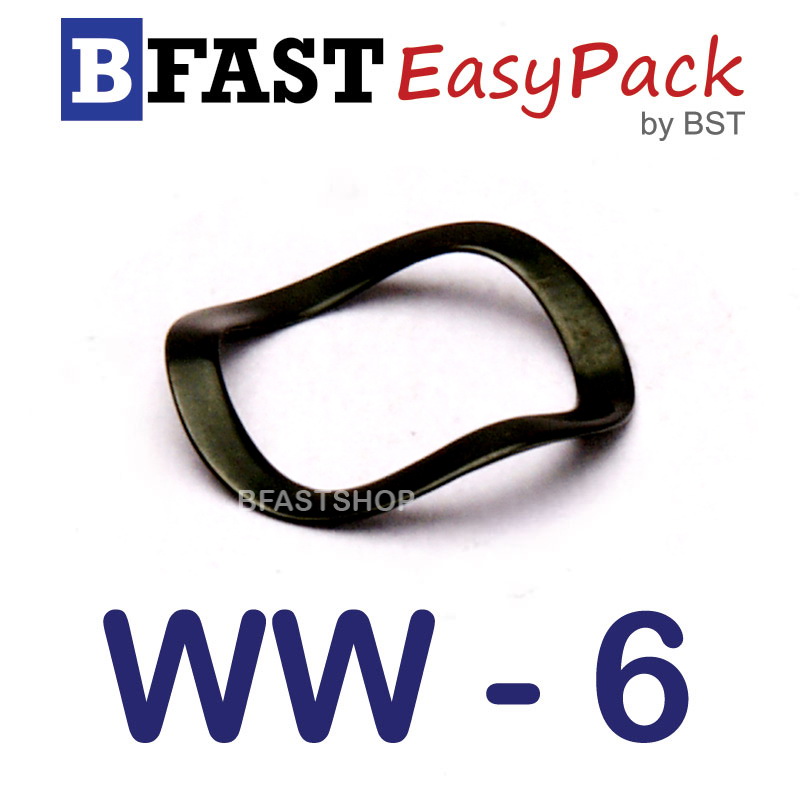 แหวนคลื่น WW-6 ( 15 ตัว/ถุง)
