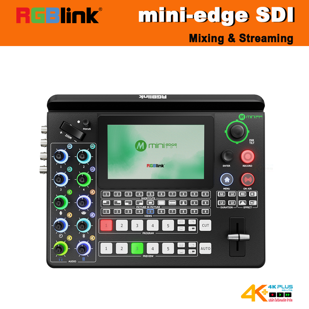 RGBlink mini-edge SDI Mixing & Streaming