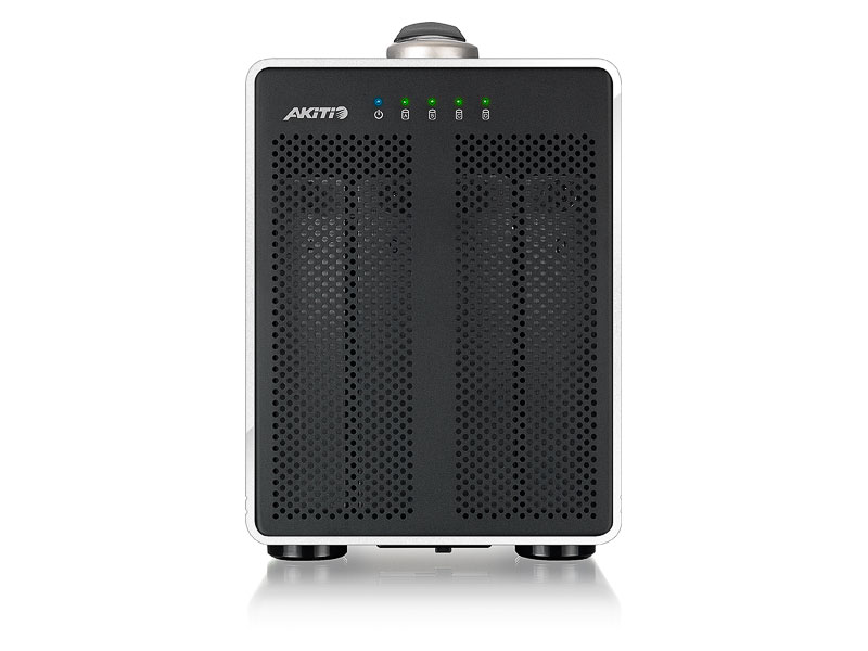AKiTiO Thunder2 Quad RAID5 4-Bay(12TB) Storage for 4K Professionals สินค้ามีเลย