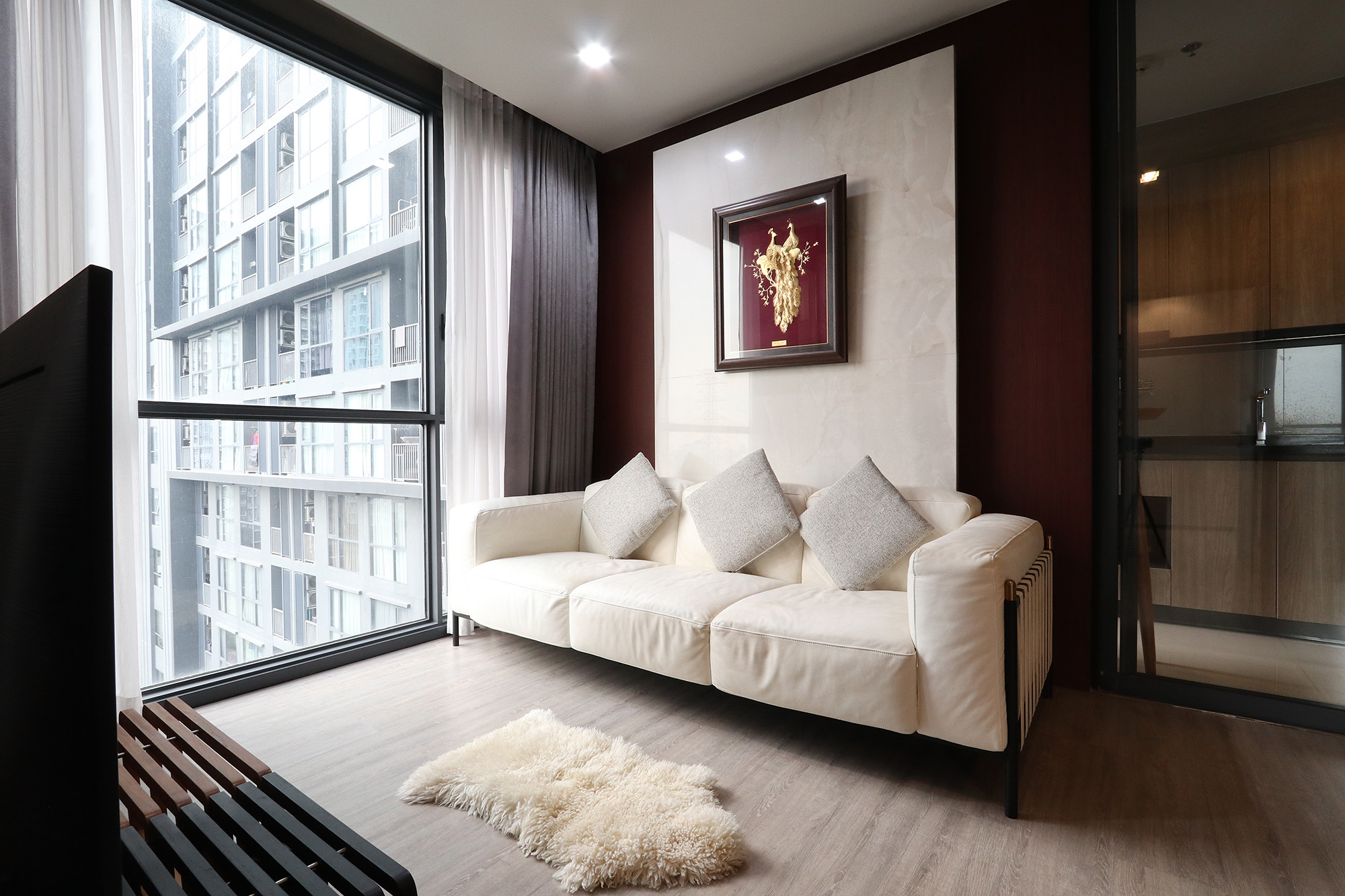 ขาย The Line Wongsawang : เดอะ ไลน์ วงศ์สว่าง ห้องมุม ตกแต่งแล้ว พร้อมเข้าอยู่ทันที ห้องพักอาศัยเป็นรูปแบบ 2 Bedrooms