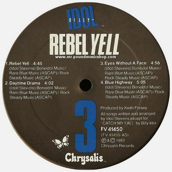 Billy Idol - Rebel Yell