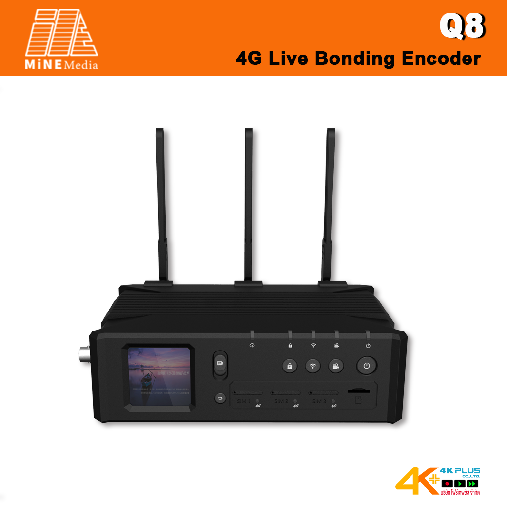 Mine Q8 4G Live Bonding Encoder