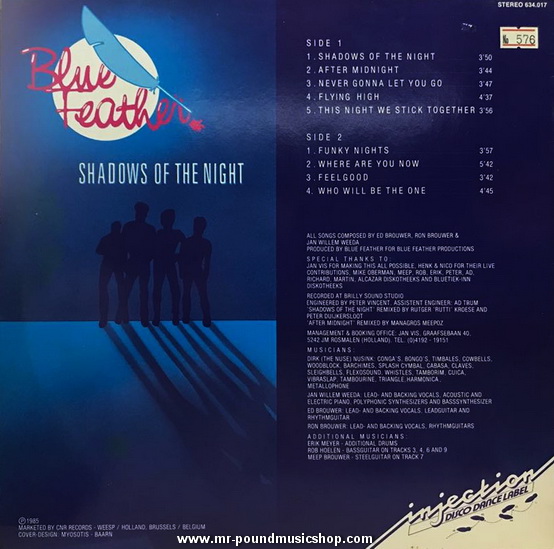 Blue Feather - Shadows Of The Night