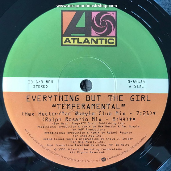 Everything But The Girl - Temperamental