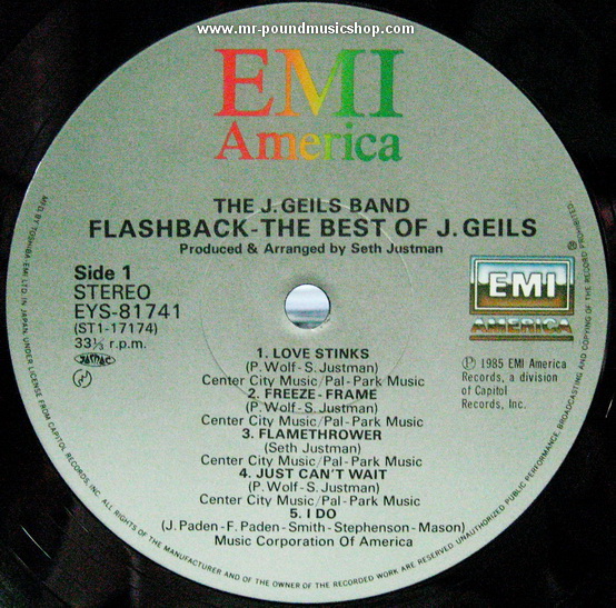 The J. Geils Band - Flashback The Best of The J. Geils Band