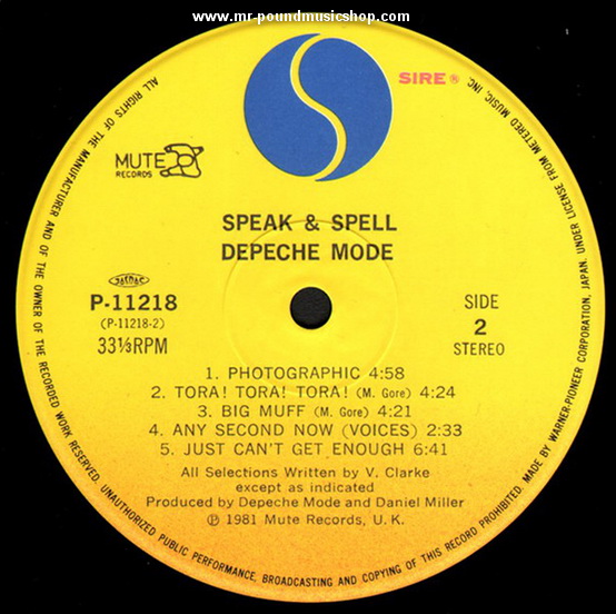 Depeche Mode - Speak & Spell