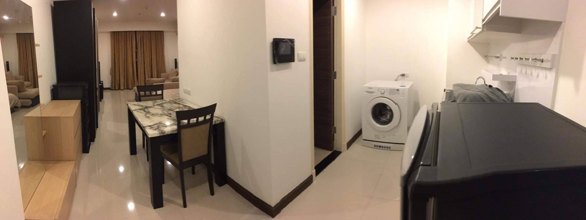 ให้เช่าคอนโด Supalai Prima Riva (ศุภาลัย พรีมา ริวา) ห้องสตูดิโอ 1 ห้องน้ำ ขนาด 43 ตรม ชั้น 20 ทิศเหนือ