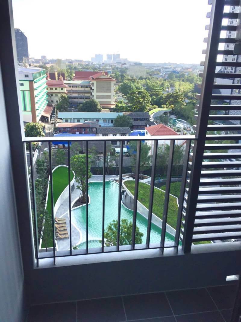 ให้เช่าคอนโด IDEO O2 (ไอดีโอ โอทู ) ห้องสตูดิโอ 1 ห้องน้ำ ขนาด 26 ตรม ชั้น 9 อาคาร A