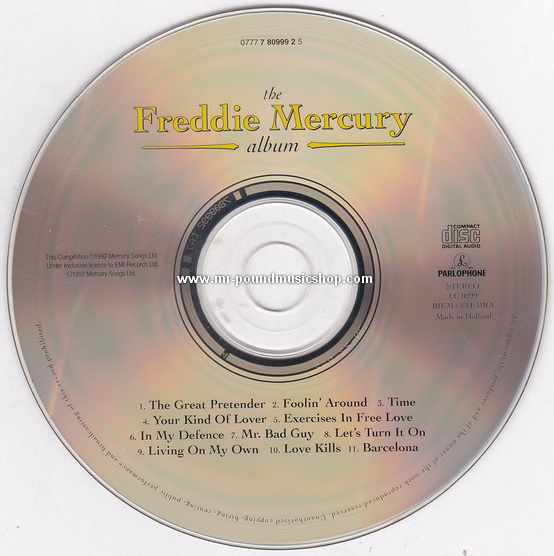 Freddie Mercury - The Freddie Mercury Album