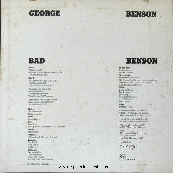 George Benson - Bad Benson