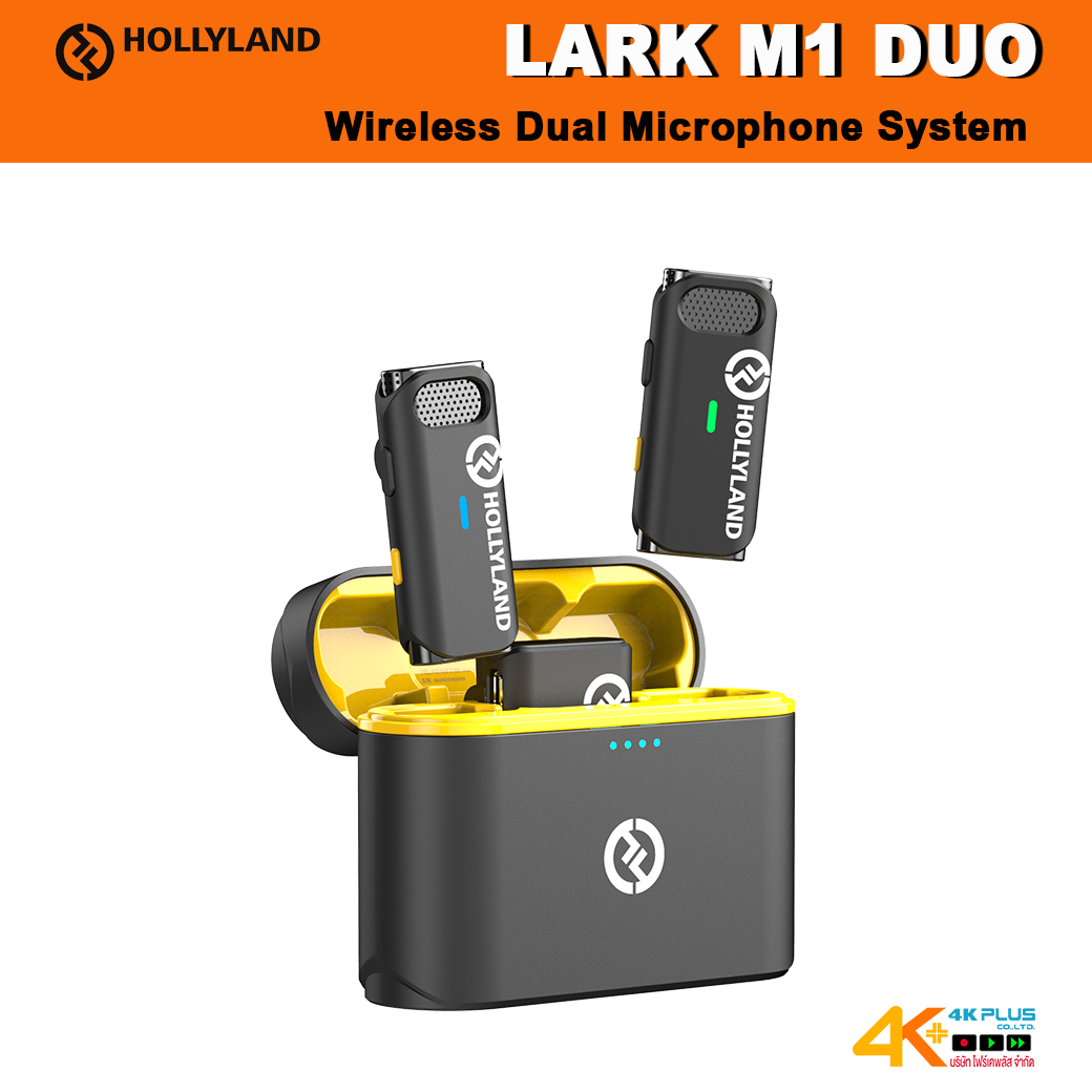 HollyLand Lark M1 Duo (Black) Wireless Microphone