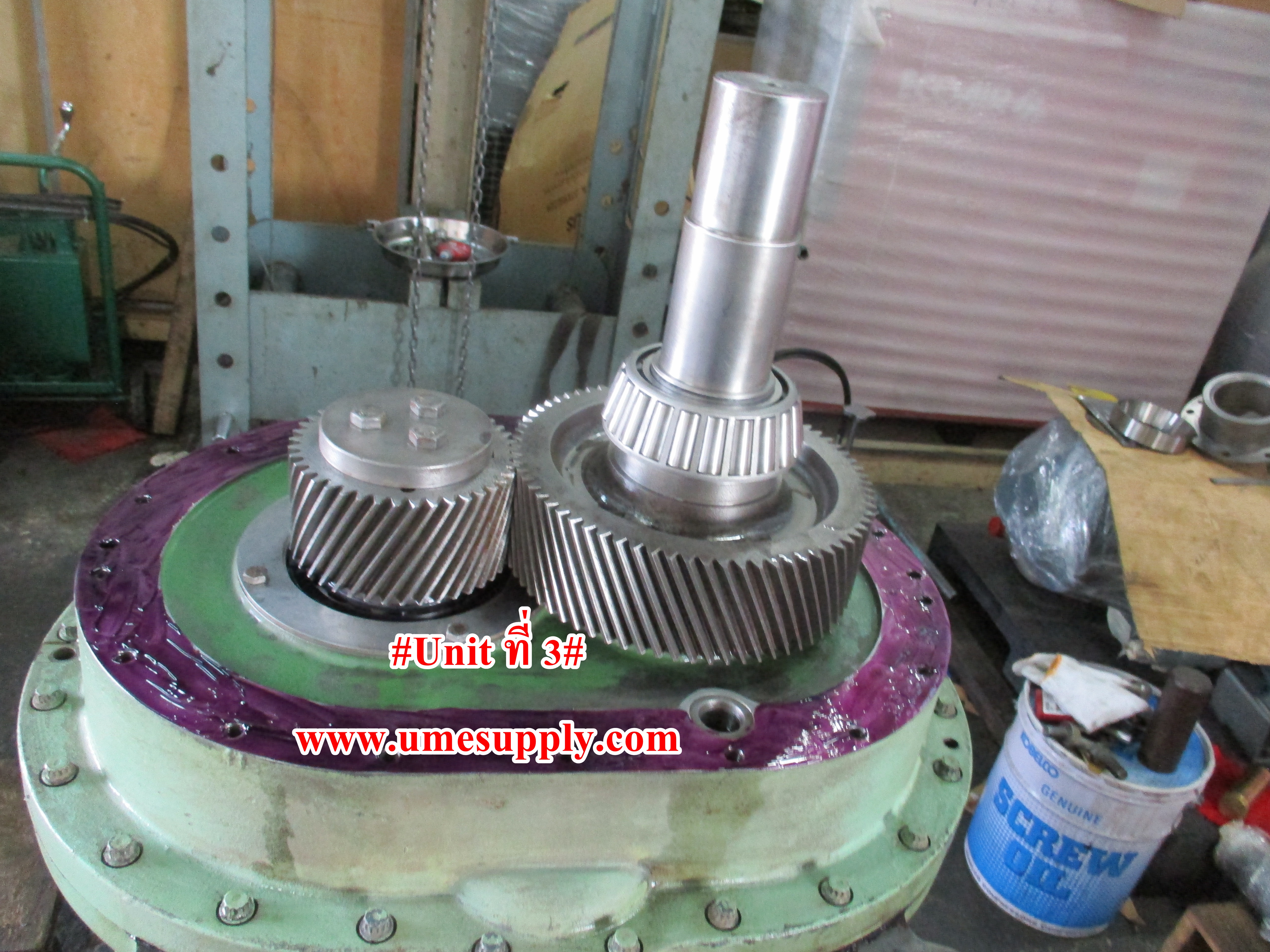 Overhaul Screw AirCompressor "SULLAIR" LS25 (Unit ที่ 3)