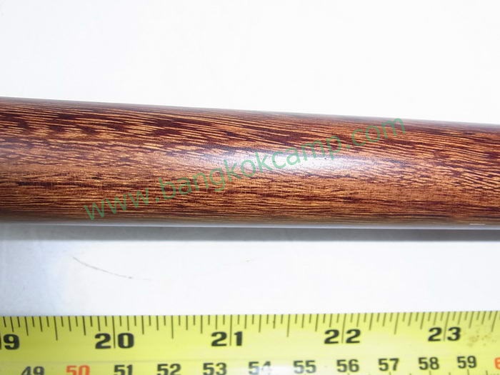 ไม้มงคลหายาก. ไม้ตะพด(ไม้แก่นมะขาม) ท่อนเดียวยาวตลอด ลายสวย ยาว 92ซม.