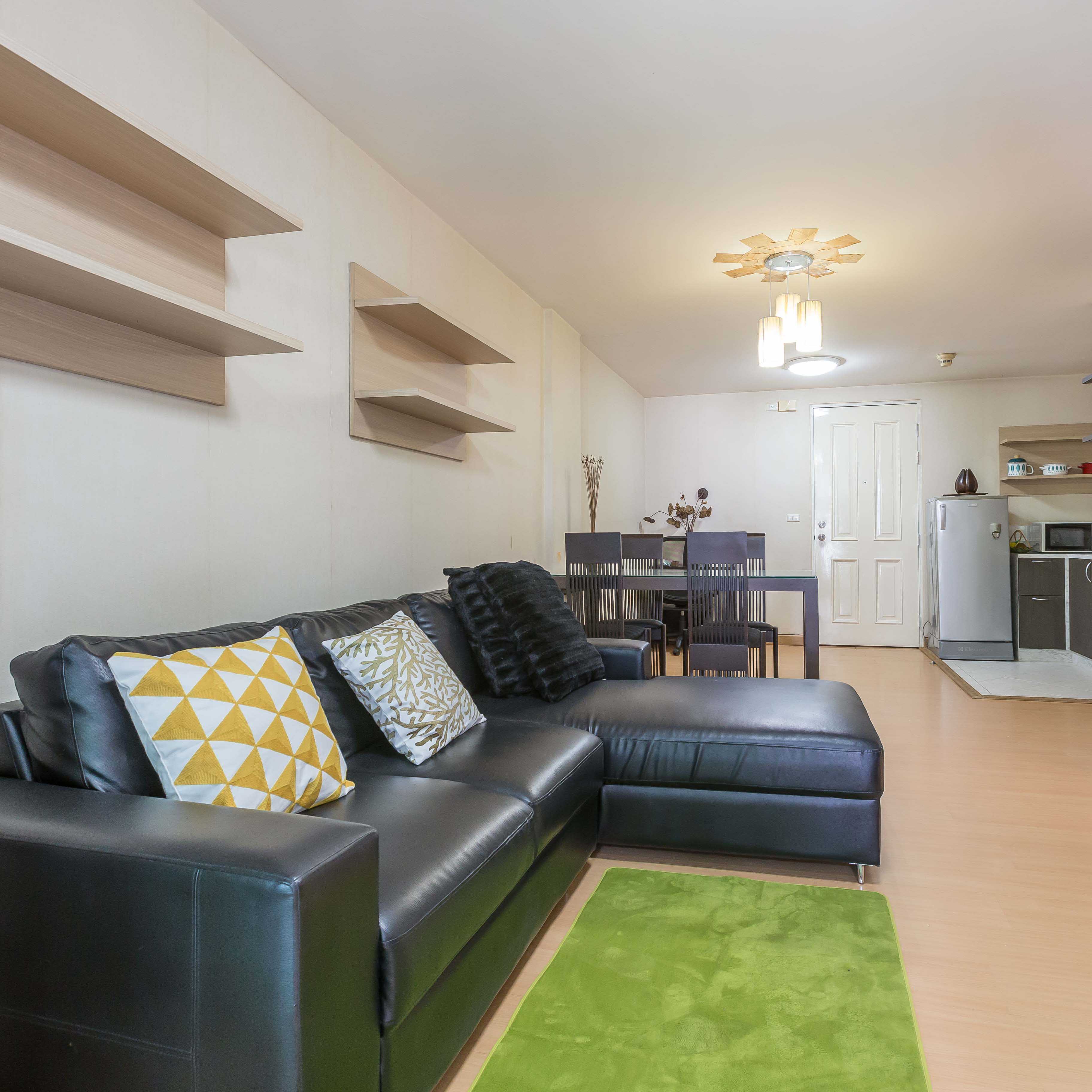 ให้เช่าคอนโด Plus 67 (พลัส 67) 1 ห้องนอน 1 ห้องน้ำ ขนาด 50 ตร.ม ชั้น 3 ตกแต่งครบพร้อมอยู่