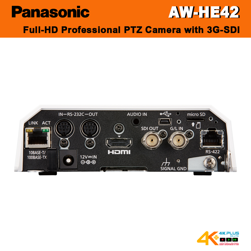 กล้อง Panasonic AW-HE42 Full-HD Professional PTZ Camera with 3G-SDI