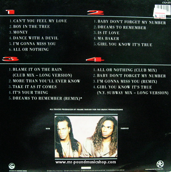 Milli Vanilli - TwoX2