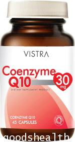 Vistra Coenzyme Q10 30 mg. 45 เม็ด