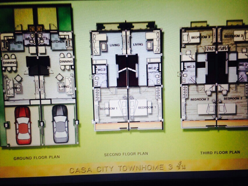 ขายทาวโฮมน์ 3 ชั้น โครงการหมู่บ้านคาซ่าซิตี้ 2 ใกล้ทางด่วนรามอินทรา – เอกมัย หมู่บ้านอยู่