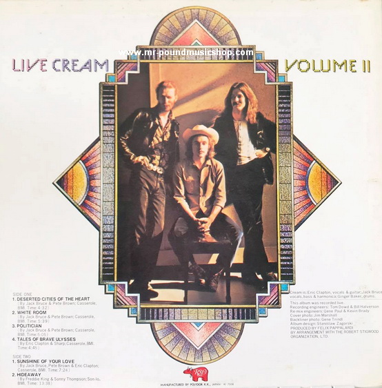 Cream - Live Cream Volume II
