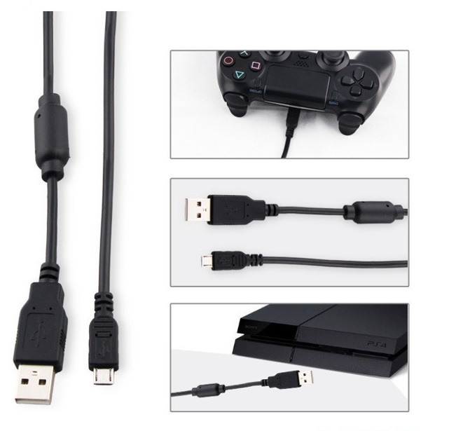 แนะนำ Dobe สาย Micro usb Data Cable for PS4 XboxOne 2M