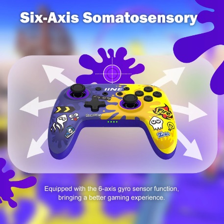 IINE จอยไร้สาย รองรับ NFC Amiibo สําหรับ Nintendo Switch Switch lite Switch OLED