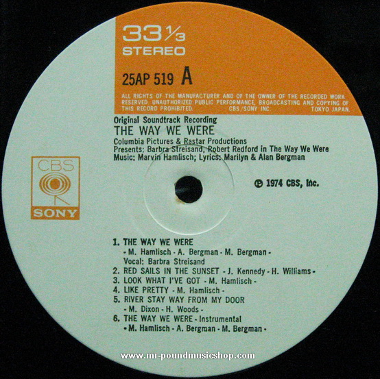 Marvin Hamlisch - The Way We Were (Original Soundtrack Recording)