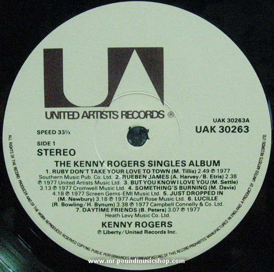Kenny Rogers - The Kenny Rogers Singles Album
