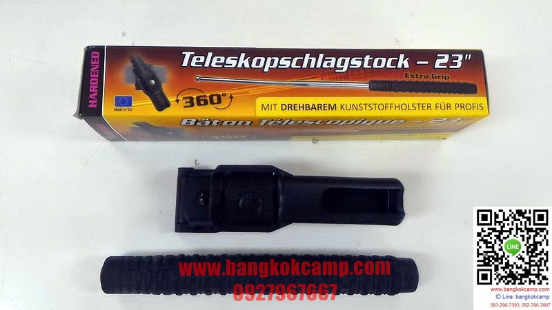 ดิ้ว ESP Expandable Baton Made in E.U. 23นิ้ว ของแท้ (ชุบแข็ง)